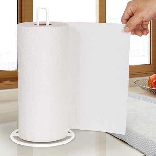 Paper Towel Holder Countertop, Kitchen Paper Towel Stand Holder