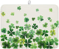 Happy St. Patrick's Day Dish Drying Mat