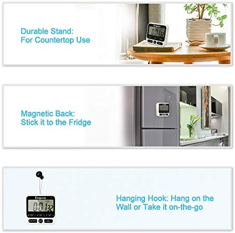 Digital Kitchen Timer Count-Up & Count Down Timer