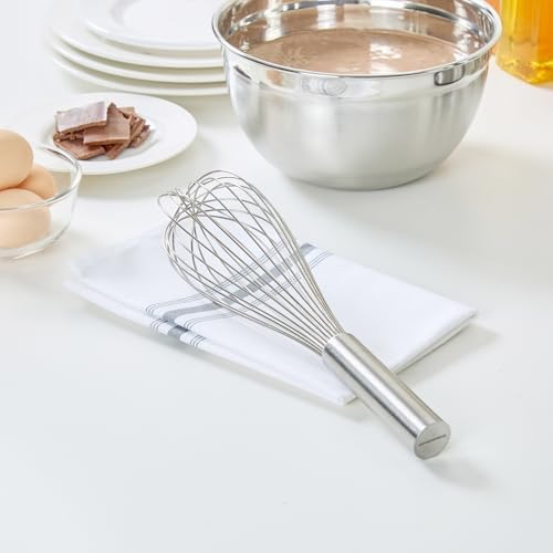 Restaurantware-Met Lux 12 x 2.5 x 2.5 Inch Baking Whisk, 1 Piano Whisk