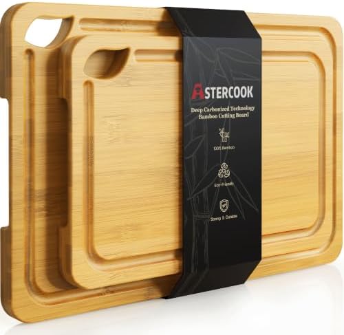 Astercook Nature Bamboo Cutting Boards