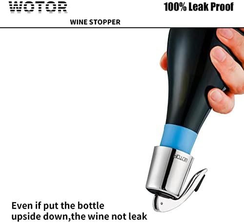 WOTOR Stainless Steel Wine Bottle Stoppers
