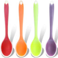 Patelai 4 Pcs Small Silicone Spoons