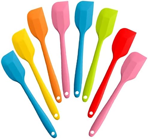8 Pieces Silicone Spatulas, 8.5 inch Non-stick