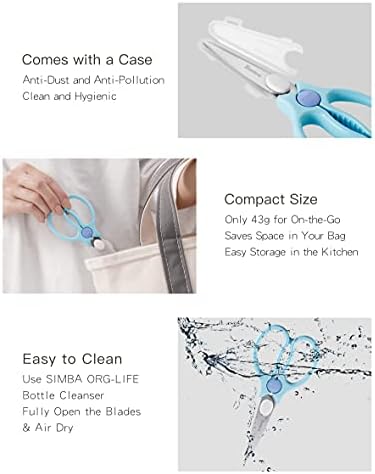 Simba Premium Portable Safety Food Scissors