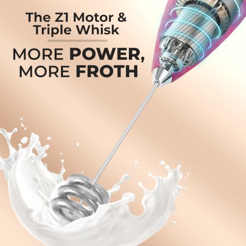 Zulay Kitchen Powerful Milk Frother Wand