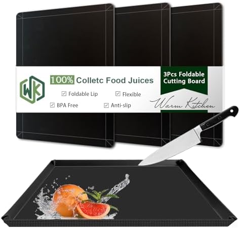 WK Flexible Plastic Cutting Boards Mats