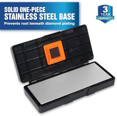 SHARPAL 156N Double-sided Diamond Sharpening Stone, 6 in. x 2.5 in.