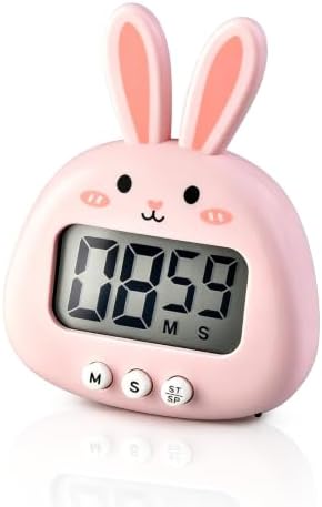 Cute Digital Desk Timer, Cute Digital Kitchen Timer Digital Magnetic Digital