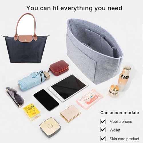 Lckaey Purse Organizer Insert for longchamp Le Pliage Neo Handbags Insert