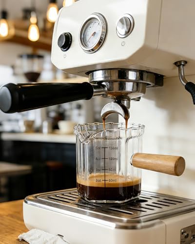 Espresso Measuring Cup 5 Oz, Espresso Glass Cups