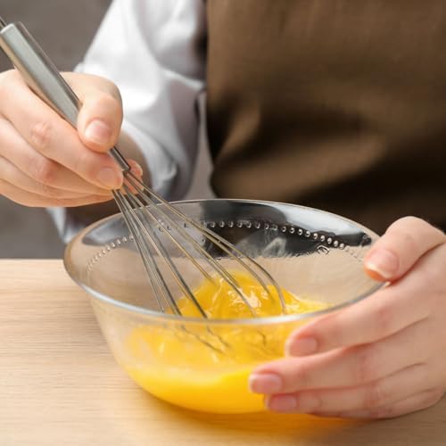 NileHome 2-Pack Stainless Steel Whisk Set, Kitchen Utensils