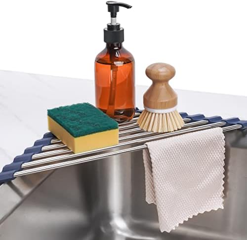Tomorotec Triangle Roll-Up Dish Drying Rack