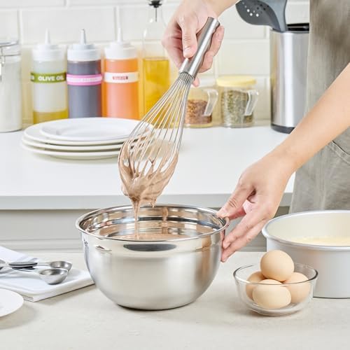 Restaurantware-Met Lux 12 x 2.5 x 2.5 Inch Baking Whisk, 1 Piano Whisk
