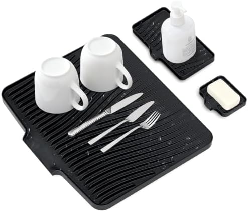 Silicone Dish Drying Mat for Kitchen counter