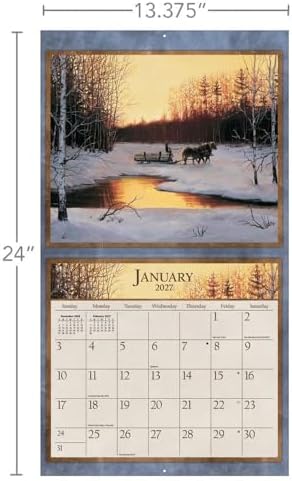 Horses in the Mist 2027 Wall Calendar by Persis Clayton Weirs