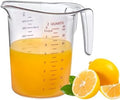Amazing Abby - Melissa - 64-Ounce Plastic Measuring Pitcher, 8-Cup Food-Grade