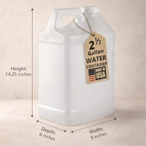 kitchentoolz 2.5 Gallon Water Jug