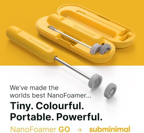 Subminimal NanoFoamer GO Rechargeable Handheld Milk Frother
