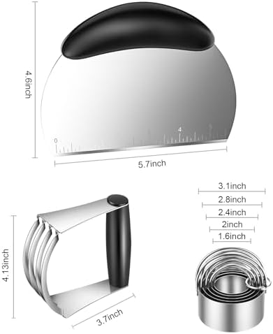 Pastry Cutter Biscuit Cutter Dough Cutters, Pastry Cutter Tool