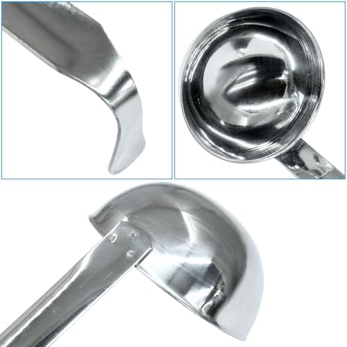1Pc 3 oz Ladle, Stainless Steel Ladle Long Handle