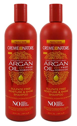 Creme of Nature Argan Oil Sulfate-Free Shampoo, 20 oz