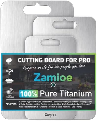 Titanium Cutting Board Set of 3