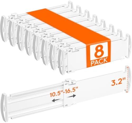 Lifewit 3.2" High Drawer Dividers