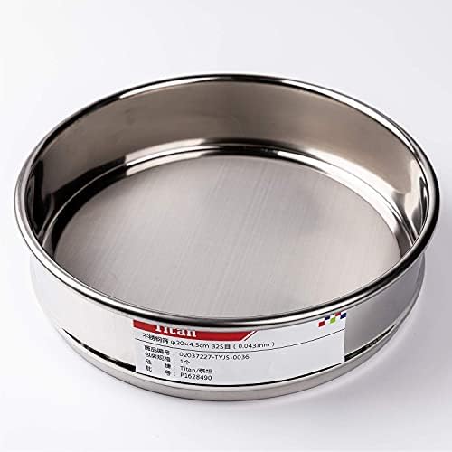φ20×4.5cm 325 Mesh 304 Stainless Lab Sieves Economy Test Sieve 304 Stainless