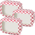 YOPCDJ 3PCS Clear Toiletry Bag, TSA Approved Travel Makeup Pouch