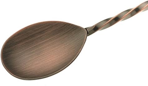 Barfly Bar Spoon, Muddler 11 13/16", Antique Copper