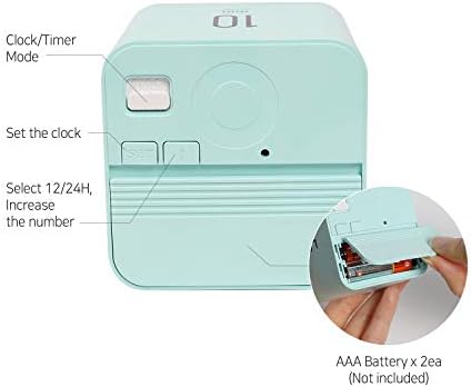 mooas Multi Clock Time Cube Timer, Productivity