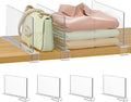 Small Shelf dividers Closet Organizers: 6-inch