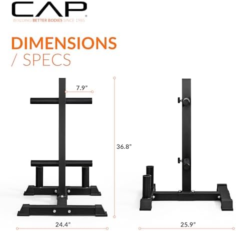CAP Olympic Bumper Plate Tree Rack