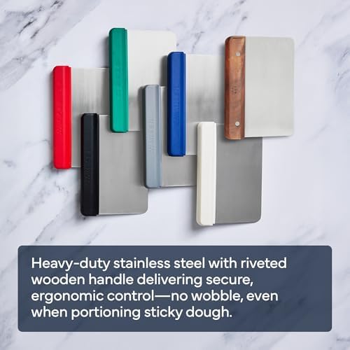 Misen Stainless Steel Bench Scraper