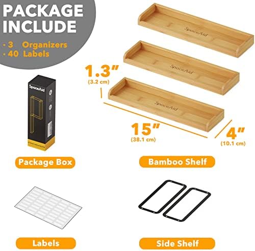 SpaceAid 30" Wide Kitchen Shelf Organizer