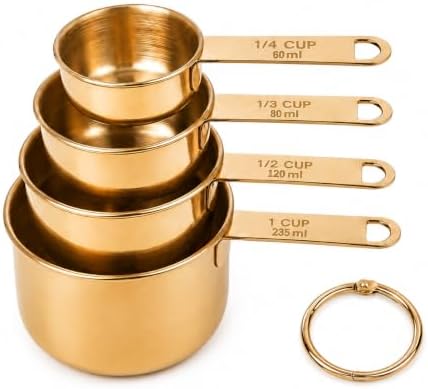 Stainless Steel Metal Measuring Cups
