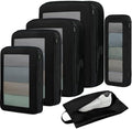BAGAIL 4 Set/6 Set/8 Set Compression Packing Cubes Travel Accessories