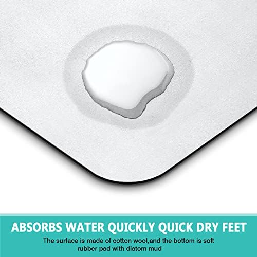 Coffee Bar Mat for Countertops 19inx12in, Absorbent Hide Stain Anti-Slip Cafe