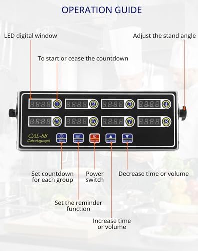 QWORK Digital Kitchen Timer
