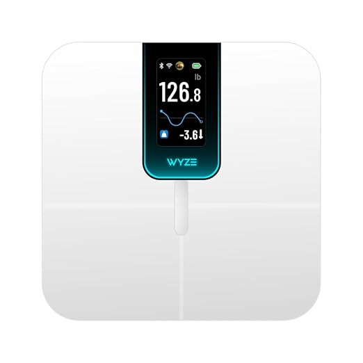 Smart Scale Ultra with 4.3" Color Display, Digital Scale for Body Weight BMI Muscle Mass, Heart Rate Monitor, Wi-Fi & Bluetooth Weight Scale with Baby/Pet/Luggage Mode, 400lbs