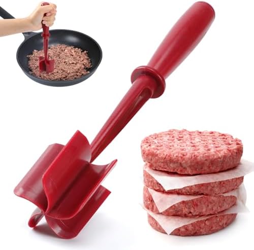 CUNSENR Meat Chopper, Ground Beef Masher, Hamburger Smasher Tool