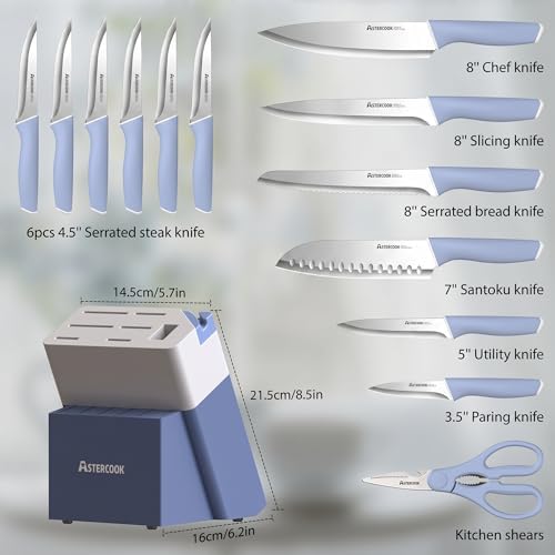 Astercook Kitchen Knife Set