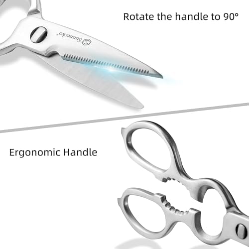 Sunnecko Heavy Duty Kitchen Scissors