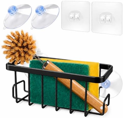 Sponge Holder for Kitchen Sink, Caddy Organizer