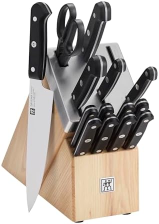 ZWILLING Gourmet 15-pc Self-Sharpening Knife Set