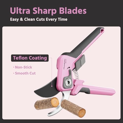PrunePro Pruning Shears Scissors Set