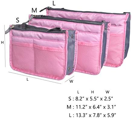 Vercord Purse Organizer Insert for Handbags Bag Organizers Inside Tote