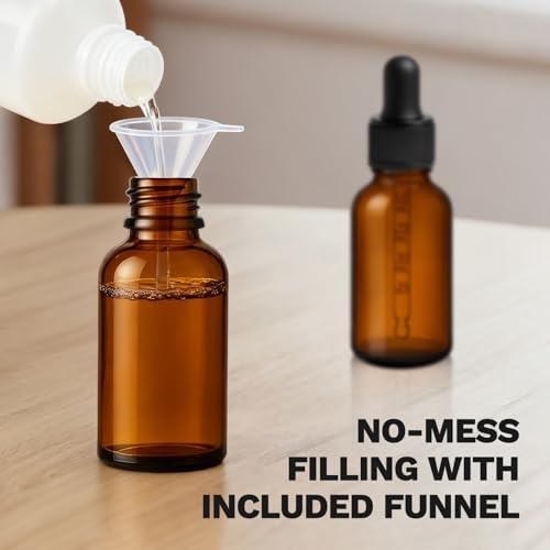 2 Pack Amber Dropper Bottle 1 oz