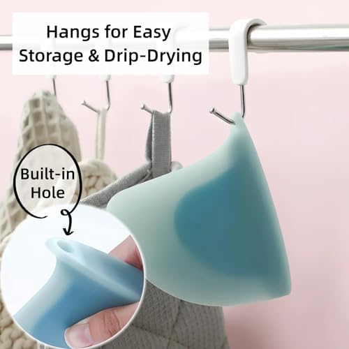 "Shark Fin" Bowl Scraper, Silicone Kitchen Scraper Tool